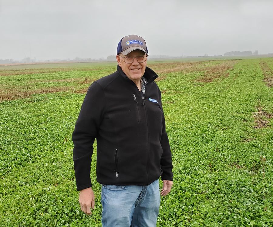 Chuck White Recognized For His Cover Crop Research